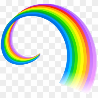 Arco Iris Espiral - Rainbows Png, Transparent Png