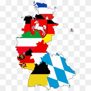 Flag Map Of West Germany - West Germany In Nato, HD Png Download