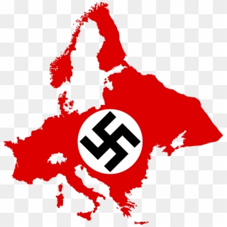 1447 X 1468 9 - Nazi Germany Flag Map, HD Png Download