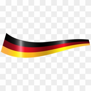 Clip Art German Flag Png - German Flag Ribbon Transparent, Png Download