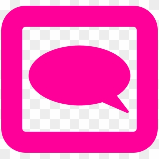 Small - Comment Png Pink, Transparent Png