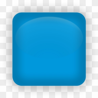 File - Icon Blue - Svg - Square Blue Icon, HD Png Download