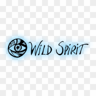 Wild Spirit Logo 2 Blue - Calligraphy, HD Png Download
