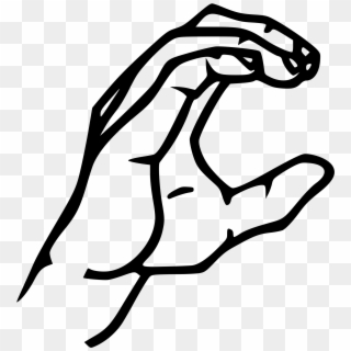 Sign Language Letter C , Png Download - Letra A En Lengua De Señas Colombiana, Transparent Png