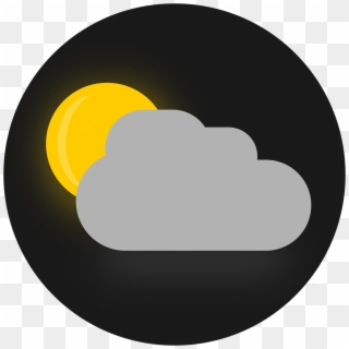 Sun Clouds Icon - Angel Tube Station, HD Png Download