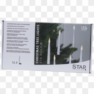 Candle Tree Lights Slimline - Star Trading Julgransbelysning Slim, HD Png Download