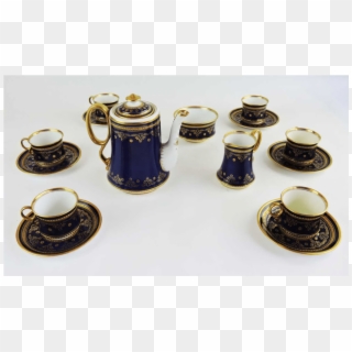 Royal Albert Crown China Tea Set - Blue And White Porcelain, HD Png Download