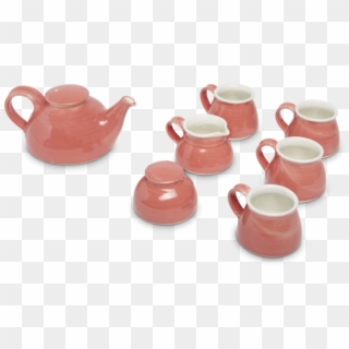 Sweet Pink Studio Tea Set - Teapot, HD Png Download