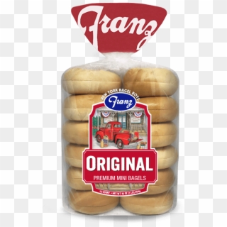 Mini Original Bagels - Franz Bakery, HD Png Download