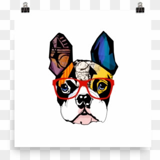 Chinese Dog New Year Boston Terrier , Png Download - French Bulldog Clipart, Transparent Png