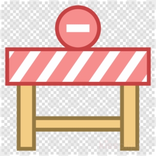 Furniture Line Transparent Image - Roadblock Clipart Png, Png Download