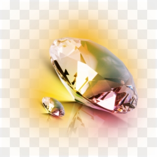 Gold Glow Png - Diamond, Transparent Png