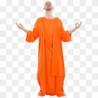 Adult Buddhist Monk Costume , Png Download - Buddhist Monk Costume, Transparent Png