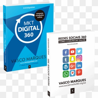 Livros Mkt Digital 360 E Redes Sociais - General Supply, HD Png Download