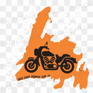 Redneck Riders Of The Rock - Motorcycle Logo Silhouette, HD Png Download