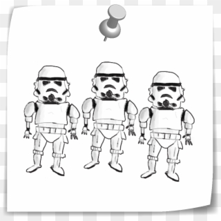 Star Wars Postit - Cartoon, HD Png Download