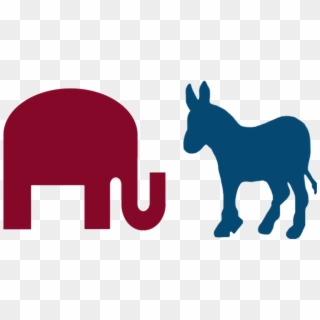 Democrat Donkey Png - Democratic Party Symbol, Transparent Png