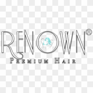 Renown Premium Hair - Line Art, HD Png Download