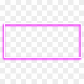 #neon #rectangle #pink #freetoedit #frame #border #geometric - Colorfulness, HD Png Download