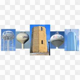 Water Tower Png - Beloit Water Tower, Transparent Png
