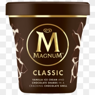 Classic Ice Cream Tub - Magnum Ice Cream Tub, HD Png Download