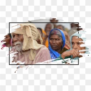Old Age Ngo In India - Old People In India, HD Png Download