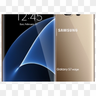 Samsung Galaxy S7 Edge With - Samsung S7 Edge, HD Png Download