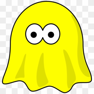 Yellow Ghost Clip Art, HD Png Download