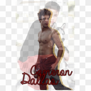 24 Images About Cameron Dallas💋💋💚 On We Heart It - Barechested, HD Png Download