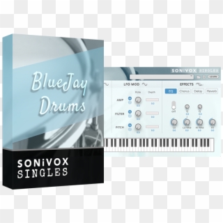 Blue Jay Drums - Sonivox, HD Png Download