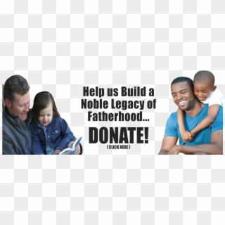 Fatherhood Donation Button - Toddler, HD Png Download