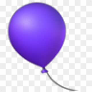#globo #balloon #violet #violeta #emoji #freetoedit - Emoji, HD Png Download