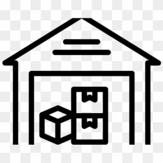 Warehouse Clipart Icon - Warehouse Icon Png, Transparent Png