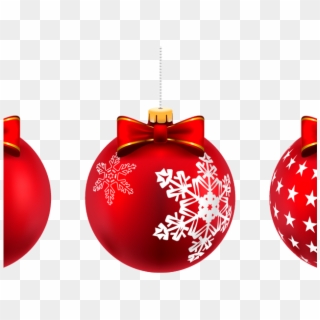 Christmas Ball Png Transparent Images - Christmas Ball Red Png, Png Download