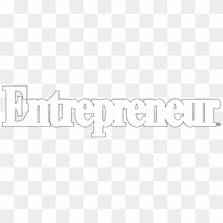 Entrepreneur Logo Black And White - Calligraphy, HD Png Download