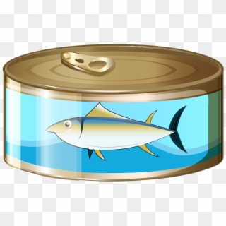 Food Clip Art, Foods And Kawaii Faces - Canned Tuna Png, Transparent Png