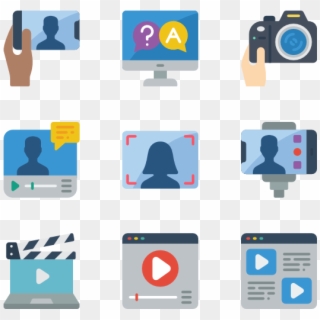 Video Blogging, HD Png Download
