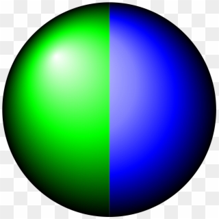 File - Green-blue Dot - Svg - Circle, HD Png Download