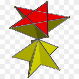 Crossed Pentagrammic Prism - Triangle, HD Png Download