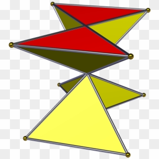 Crossed Crossed-square Prism - Triangle, HD Png Download