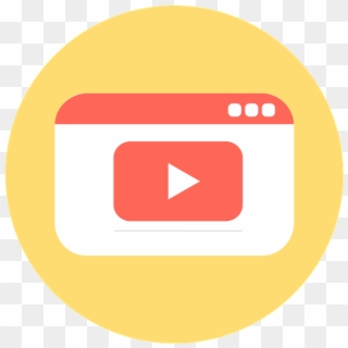 Icon Video Png - Circle, Transparent Png
