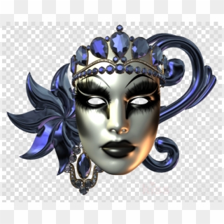 Beautiful Mask Png Clipart Mask Clip Art - Pretty Venice Carnival Masks, Transparent Png