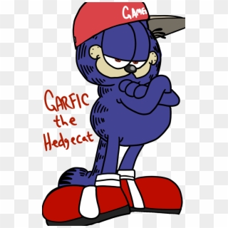 Mine Is Garfic The Hedgecat, He Runs At The Speed Of - Cartoon, HD Png Download