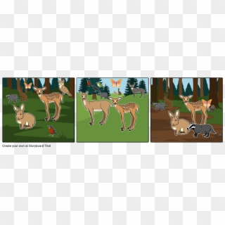 Bambi - Cartoon, HD Png Download