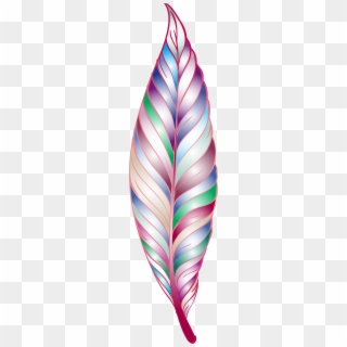 This Free Icons Png Design Of Prismatic Feather - Illustration, Transparent Png