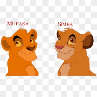 Simba Mufasa Comparison, HD Png Download