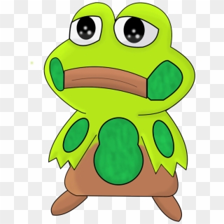 Sad Clipart Frog - Cartoon, HD Png Download