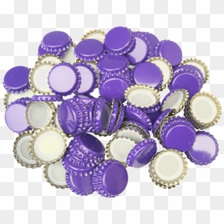 100 Purple Crown Caps - Circle, HD Png Download