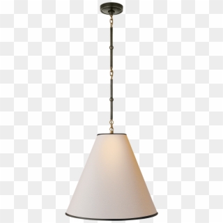 Goodman Medium Hanging Light In Bronze And Hand-rubbed - Lampshade, HD Png Download