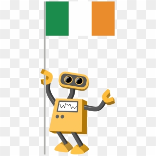 Flag Bot, Ireland - Israel Robot, HD Png Download